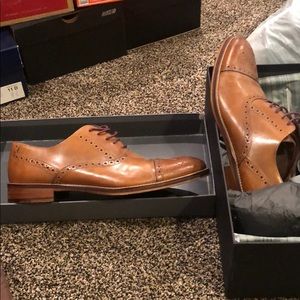 Johnston & Murphy brown men’s shoes